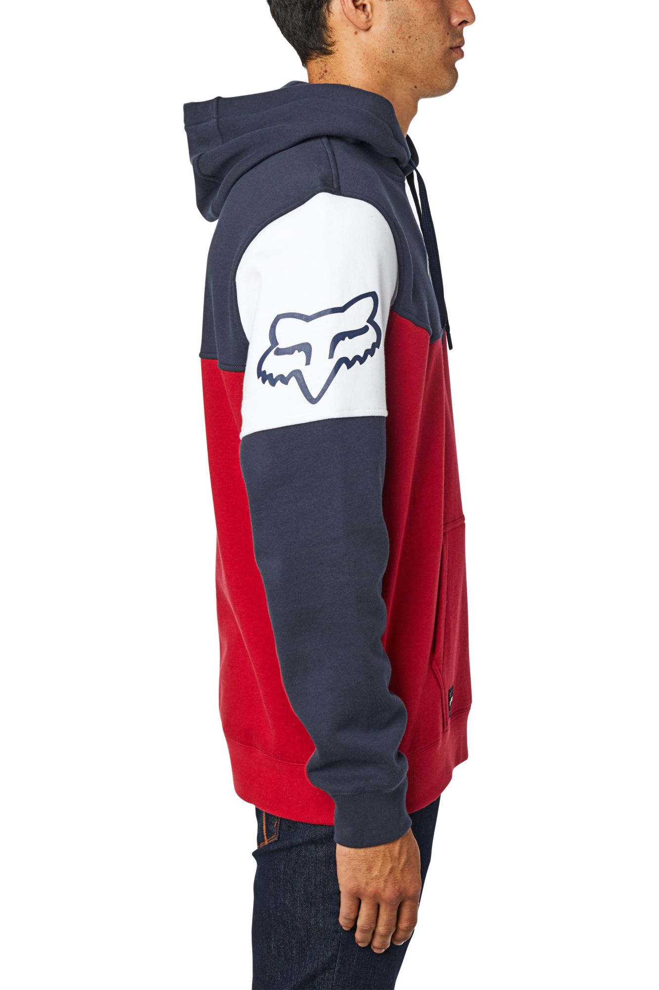 HONDA PULLOVER FLEECE [NVY/RD] S