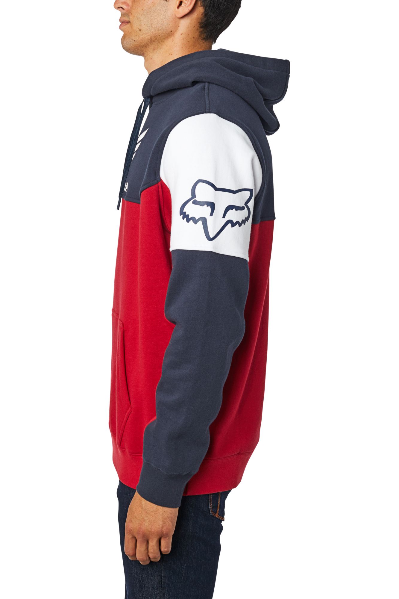 HONDA PULLOVER FLEECE [NVY/RD] S