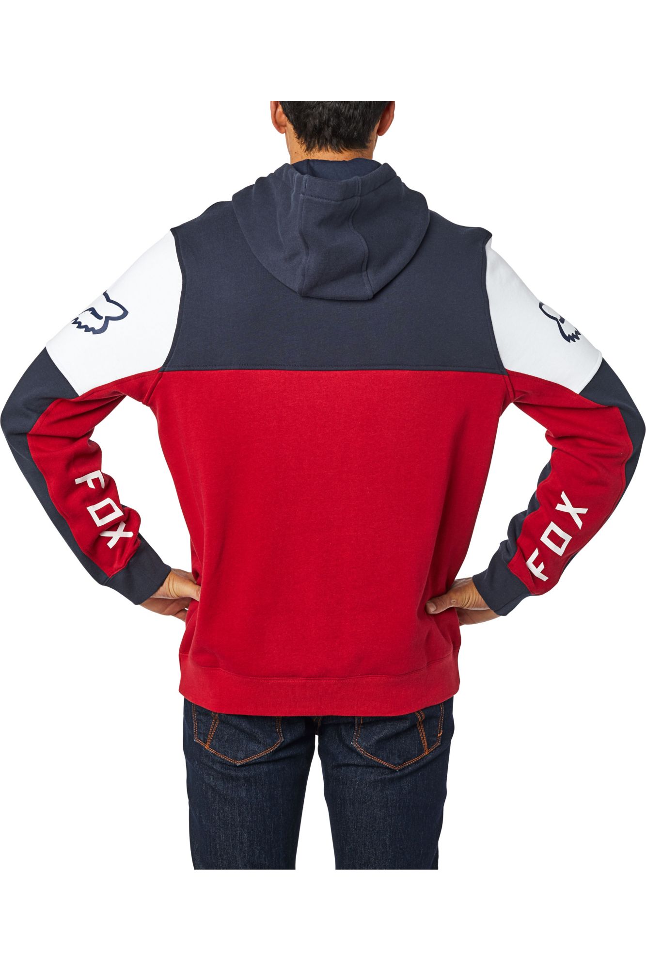 HONDA PULLOVER FLEECE [NVY/RD] S