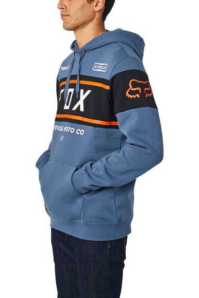 OFFICIAL PULLOVER FLEECE [BLU STL] S