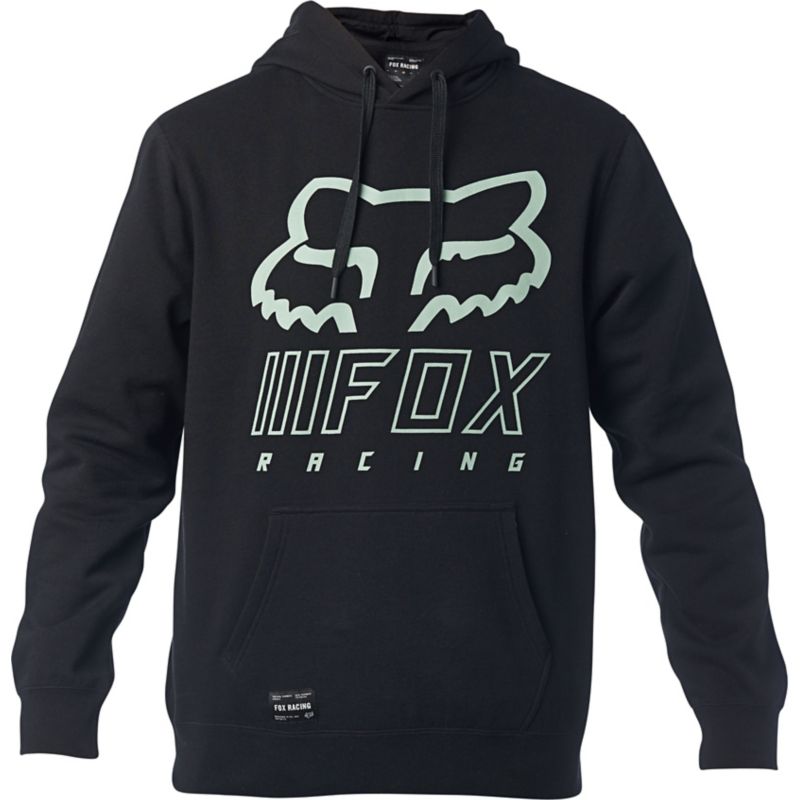 OVERHAUL PULLOVER FLEECE [BLK/GRN] M | Fox Racing - Reino Unido