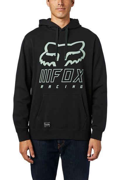 OVERHAUL PULLOVER FLEECE [BLK/GRN] M