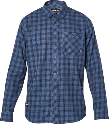 EKINS LS WOVEN [BLU STL] S