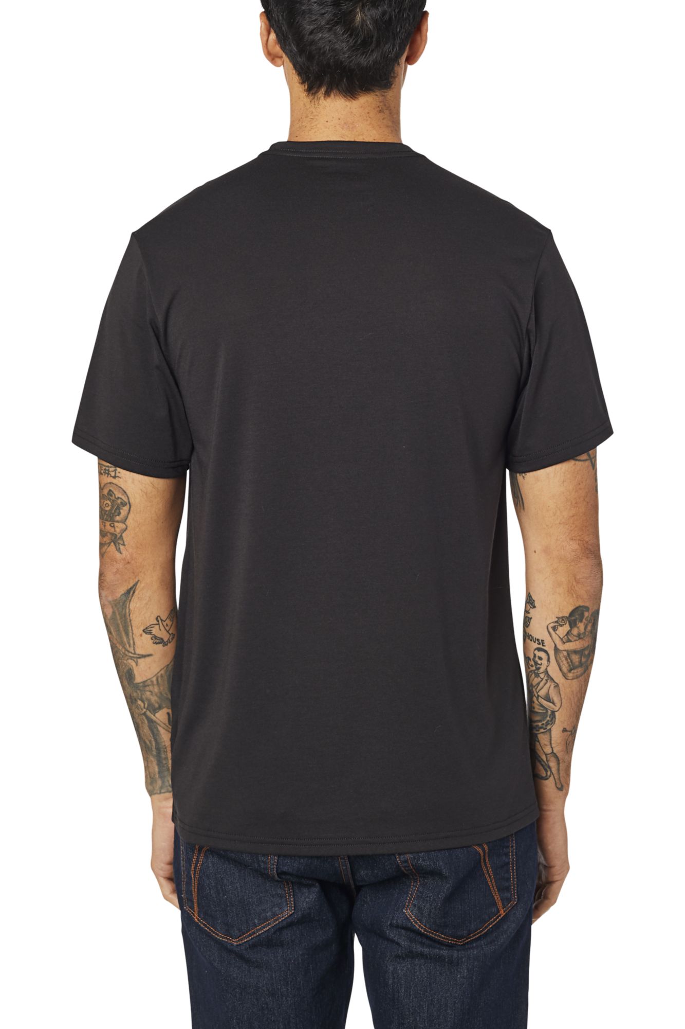 MISSING LINK SS TECH TEE [BLK] S