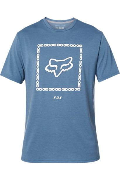 MISSING LINK SS TECH TEE [BLU STL] S