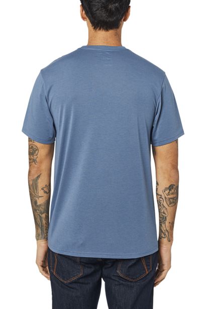 MISSING LINK SS TECH TEE [BLU STL] S