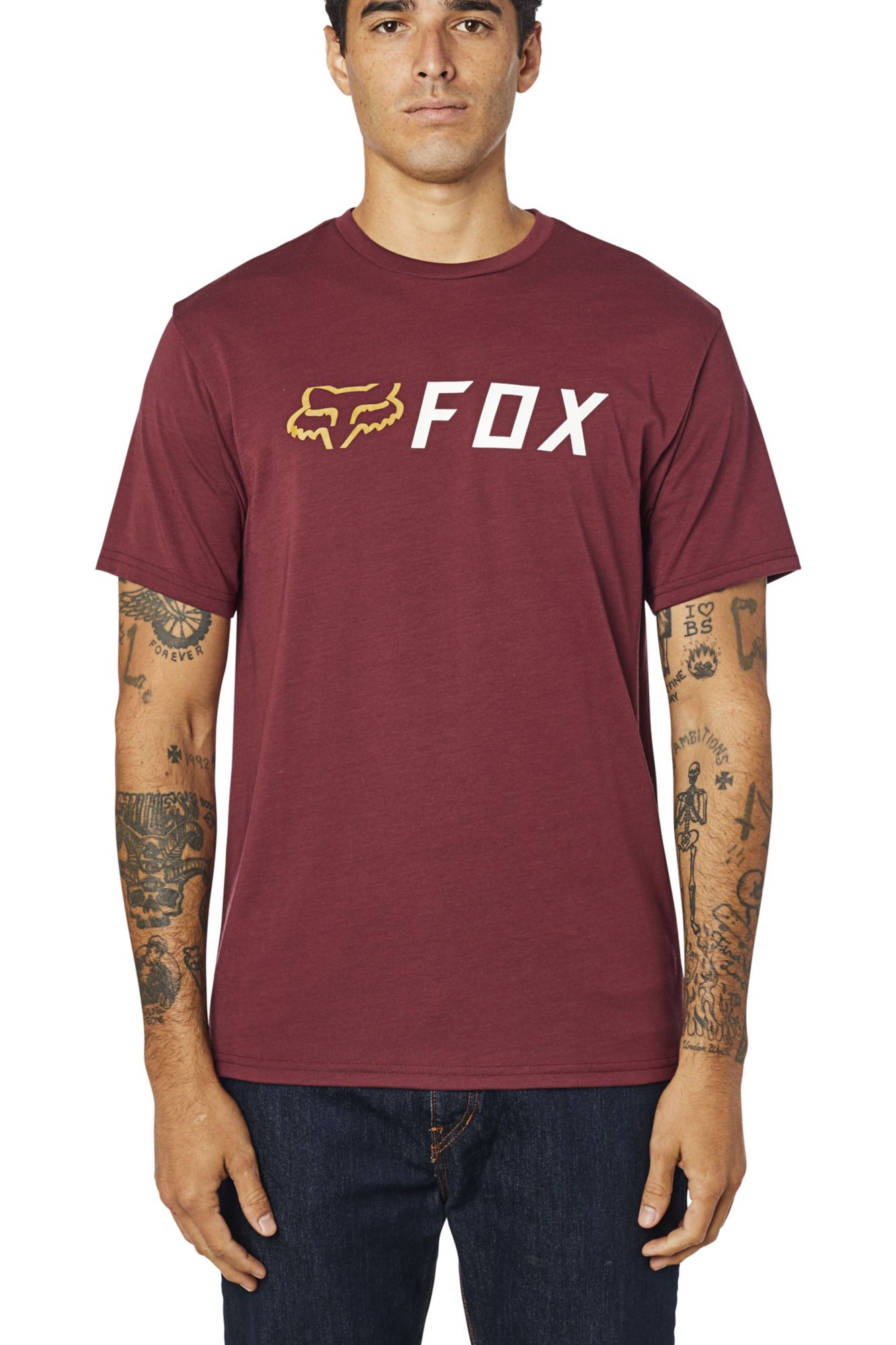 APEX SS TECH TEE [CRNBRY] S