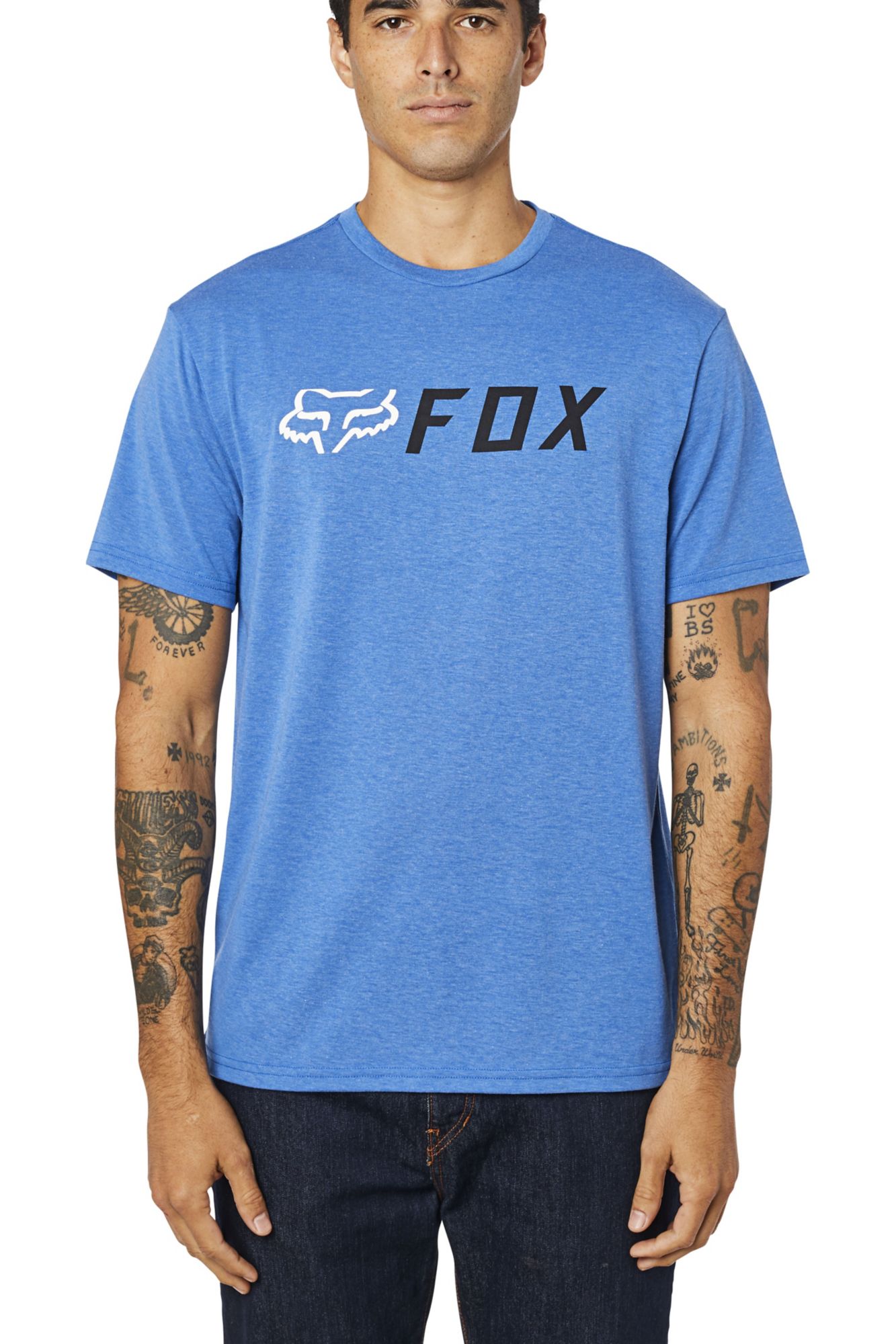 APEX SS TECH TEE [HTR ROY] S