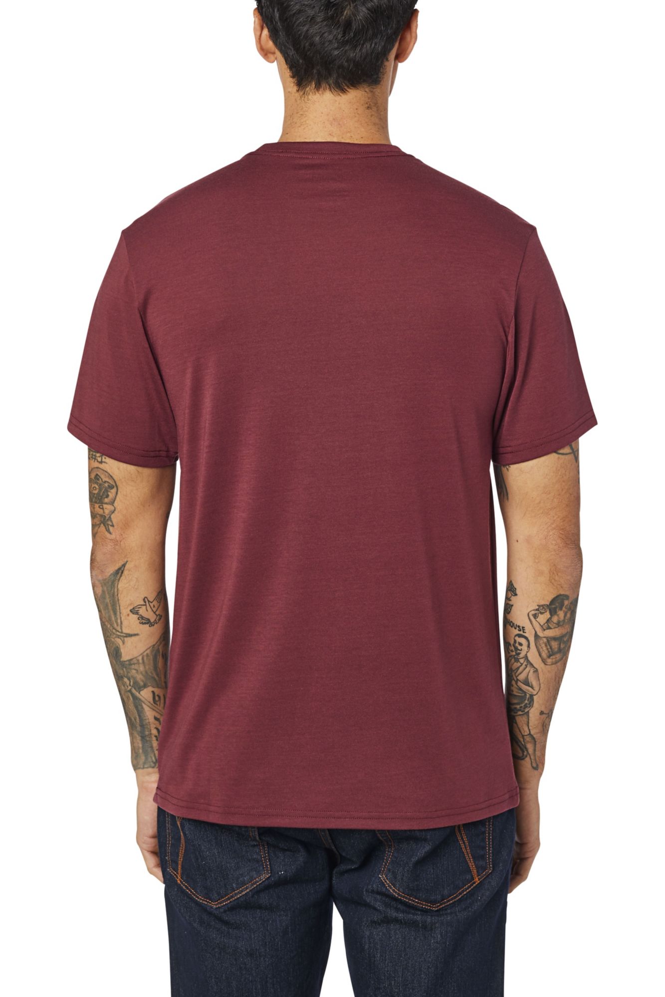 CREST SS TECH TEE [CRNBRY] S