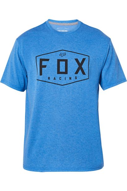 CREST SS TECH TEE [HTR ROY] S