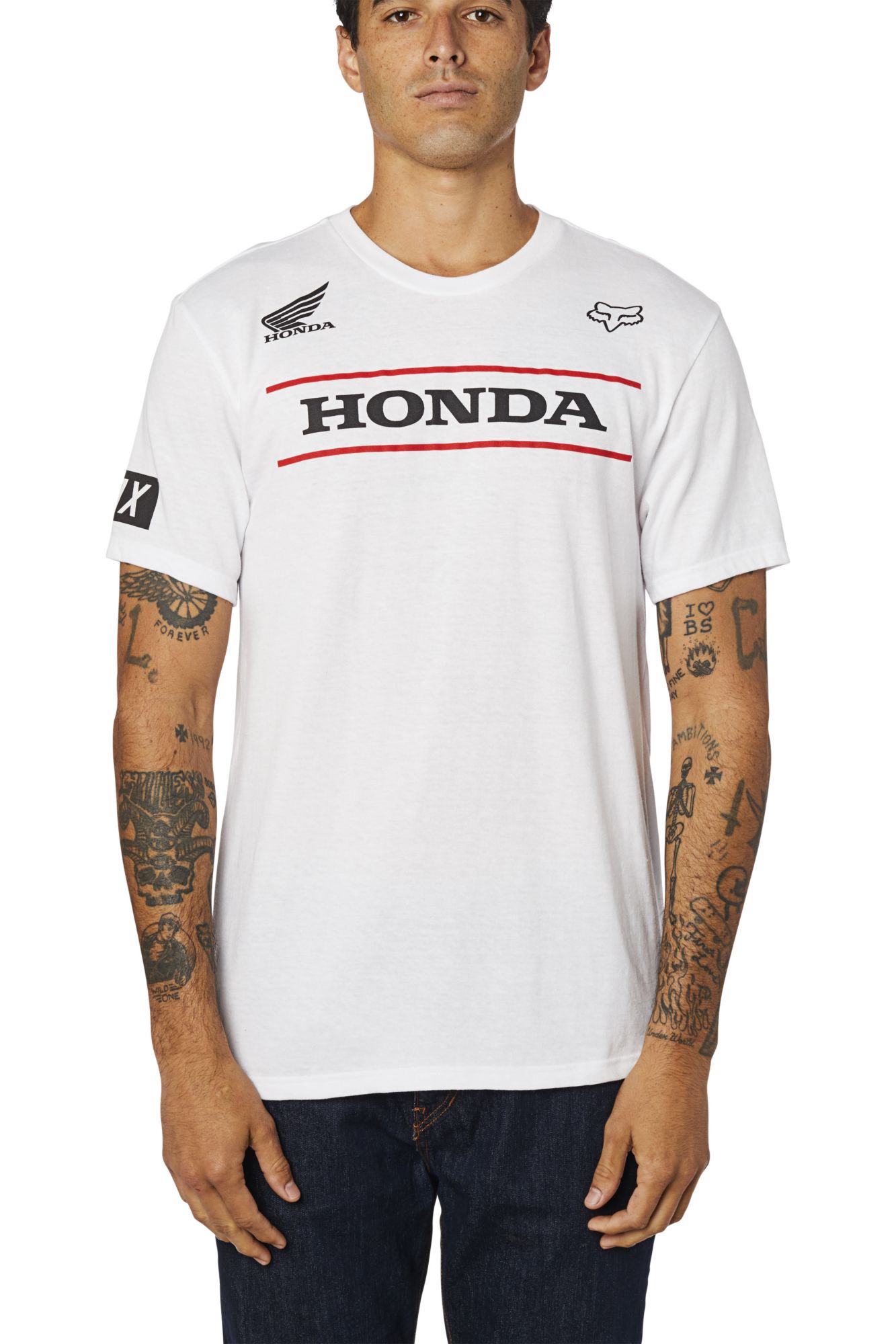 HONDA SS TEE [OPT WHT] S