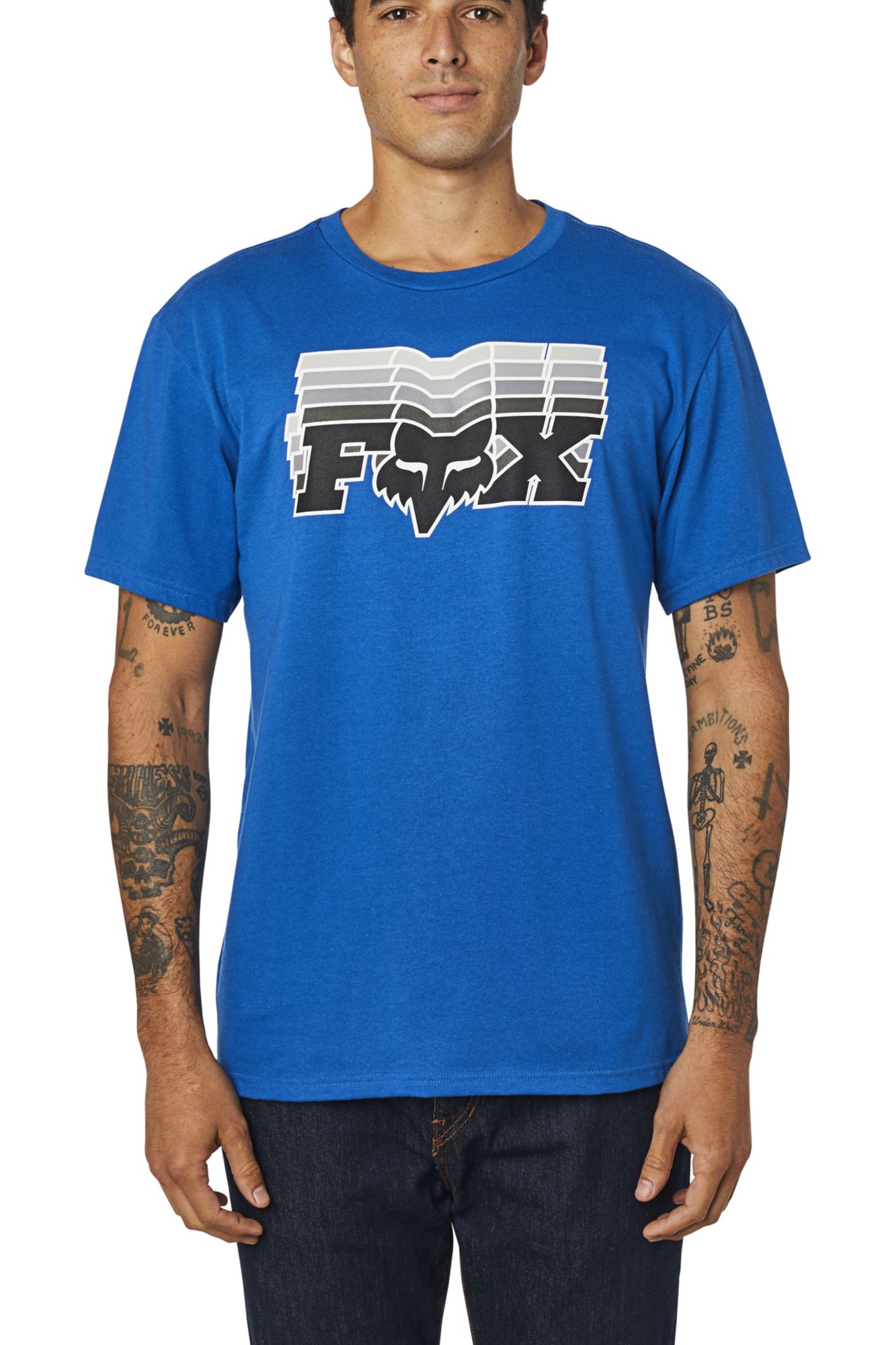 OFF BEAT SS TEE [ROY BLU] S