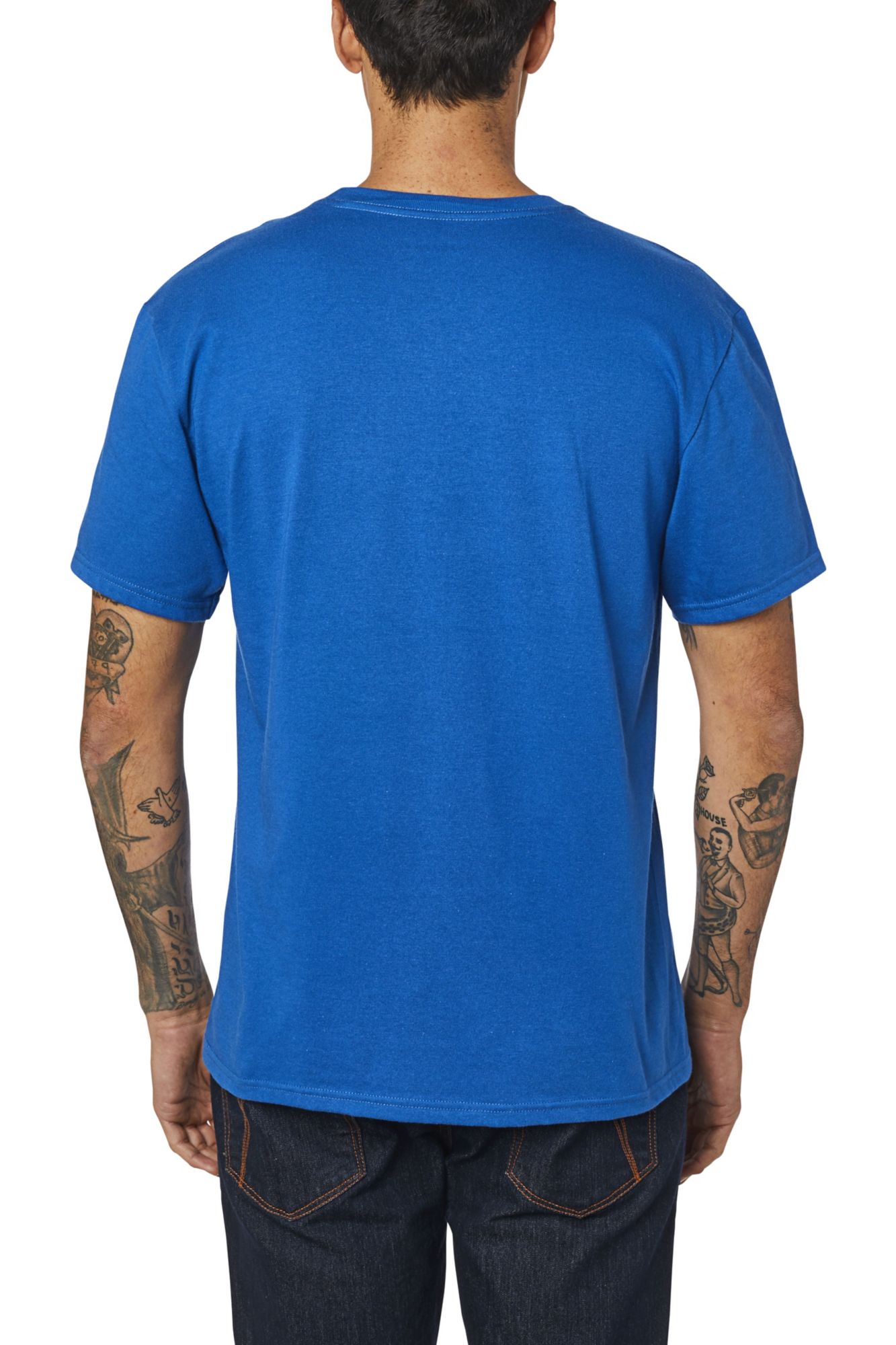 OFF BEAT SS TEE [ROY BLU] S