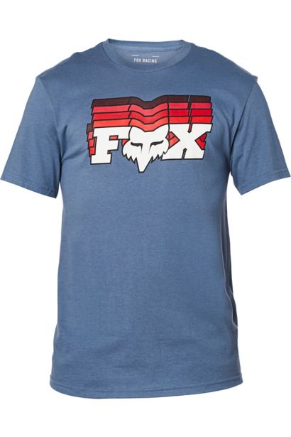 OFF BEAT SS TEE [BLU STL] S