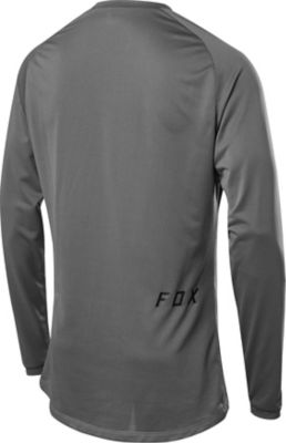 TECBASE LS  BASELAYER [GRY] S | Fox Racing - VK