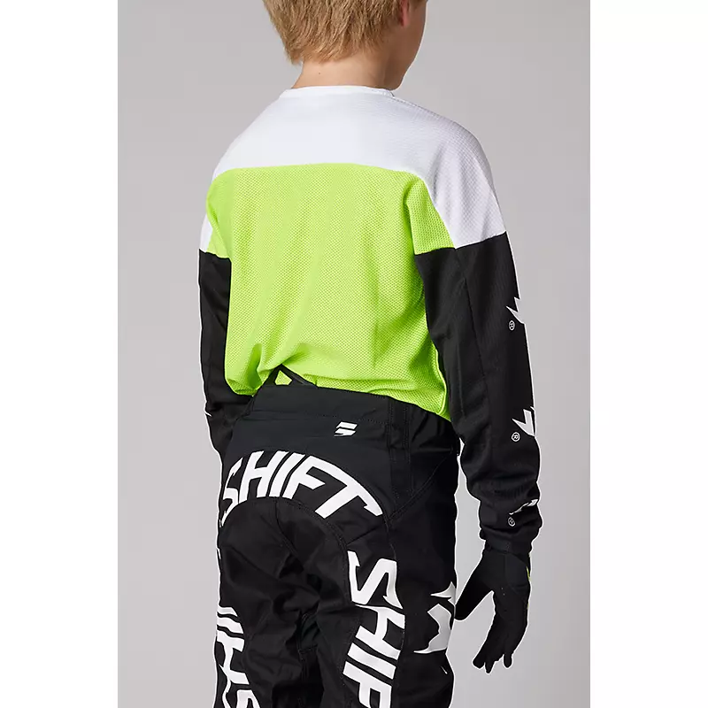 YOUTH WHITE LABEL FLAME JERSEY 
