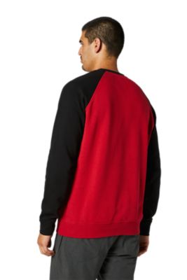 APEX CREW FLEECE [BLK/RD] S | Fox Racing - Belgi&euml