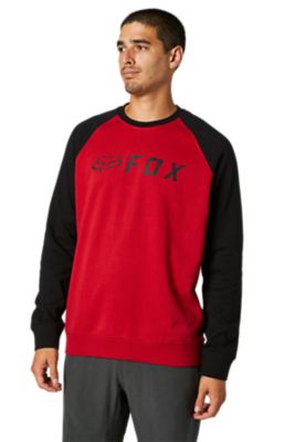 APEX CREW FLEECE [BLK/RD] S | Fox Racing - Belgi&euml