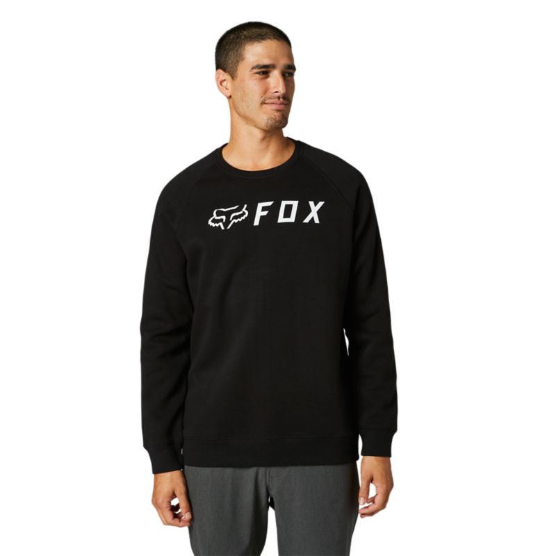 APEX CREW FLEECE [BLK/WHT] S | Fox Racing - Reino Unido