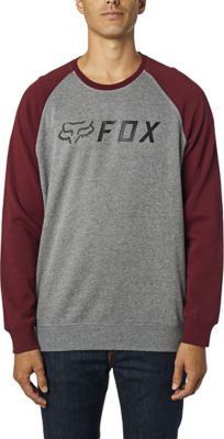 APEX CREW FLEECE [GRY/RD] S | Fox Racing - Reino Unido