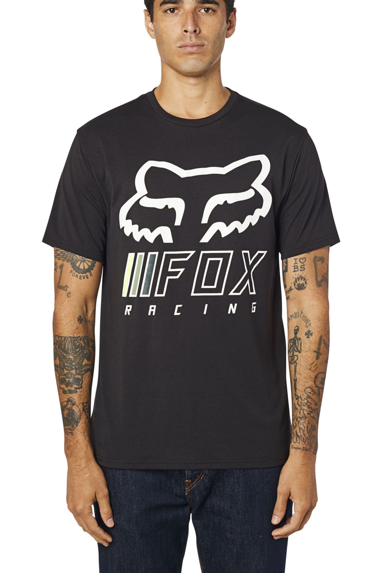 OVERHAUL SS TECH TEE [BLK/GRN] S