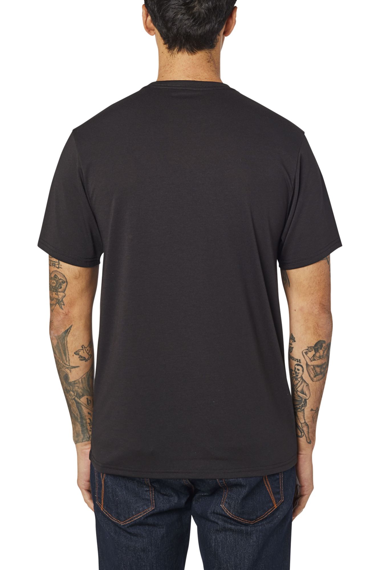OVERHAUL SS TECH TEE [BLK/GRN] S