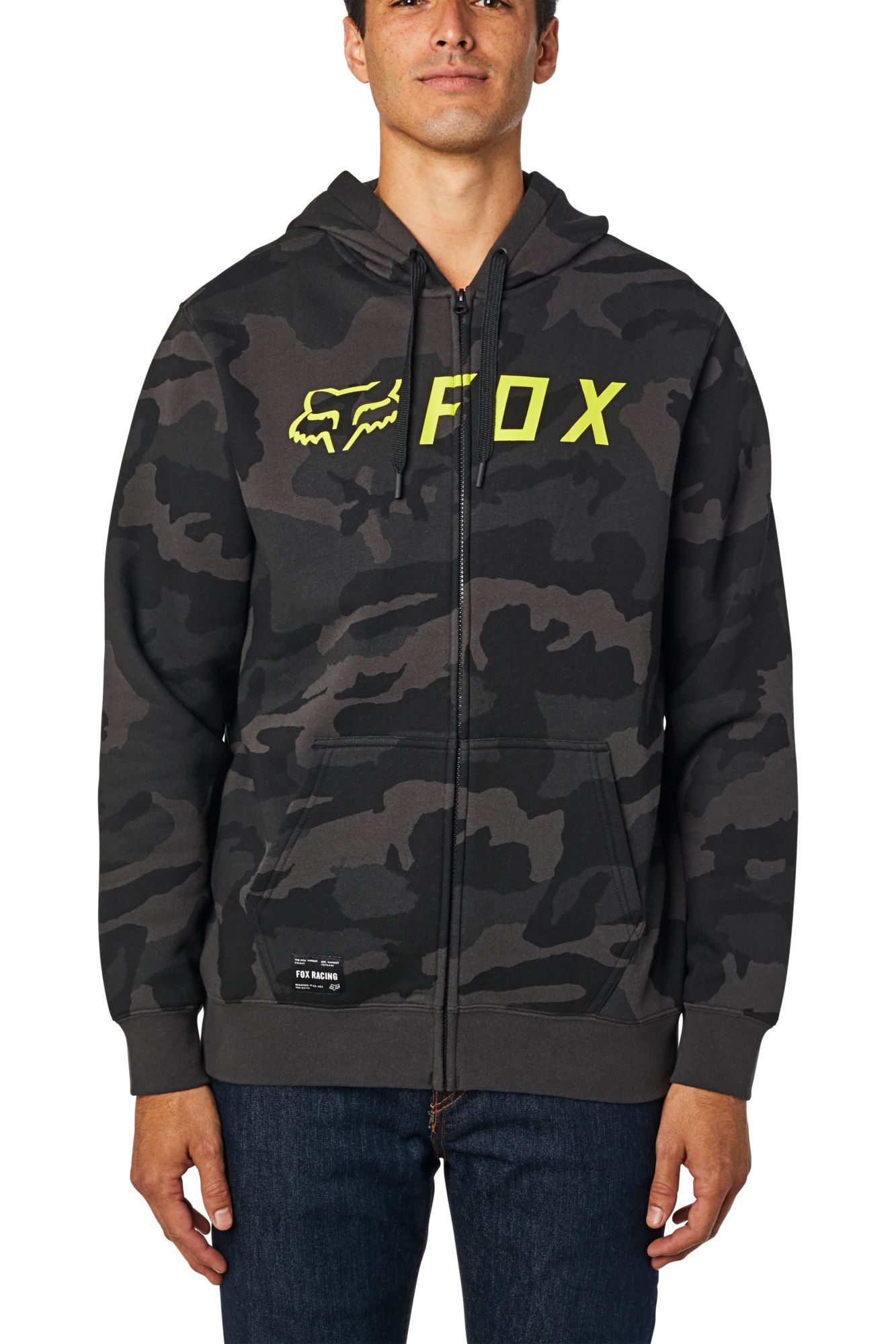 APEX CAMO ZIP FLEECE [BLK CAM] S