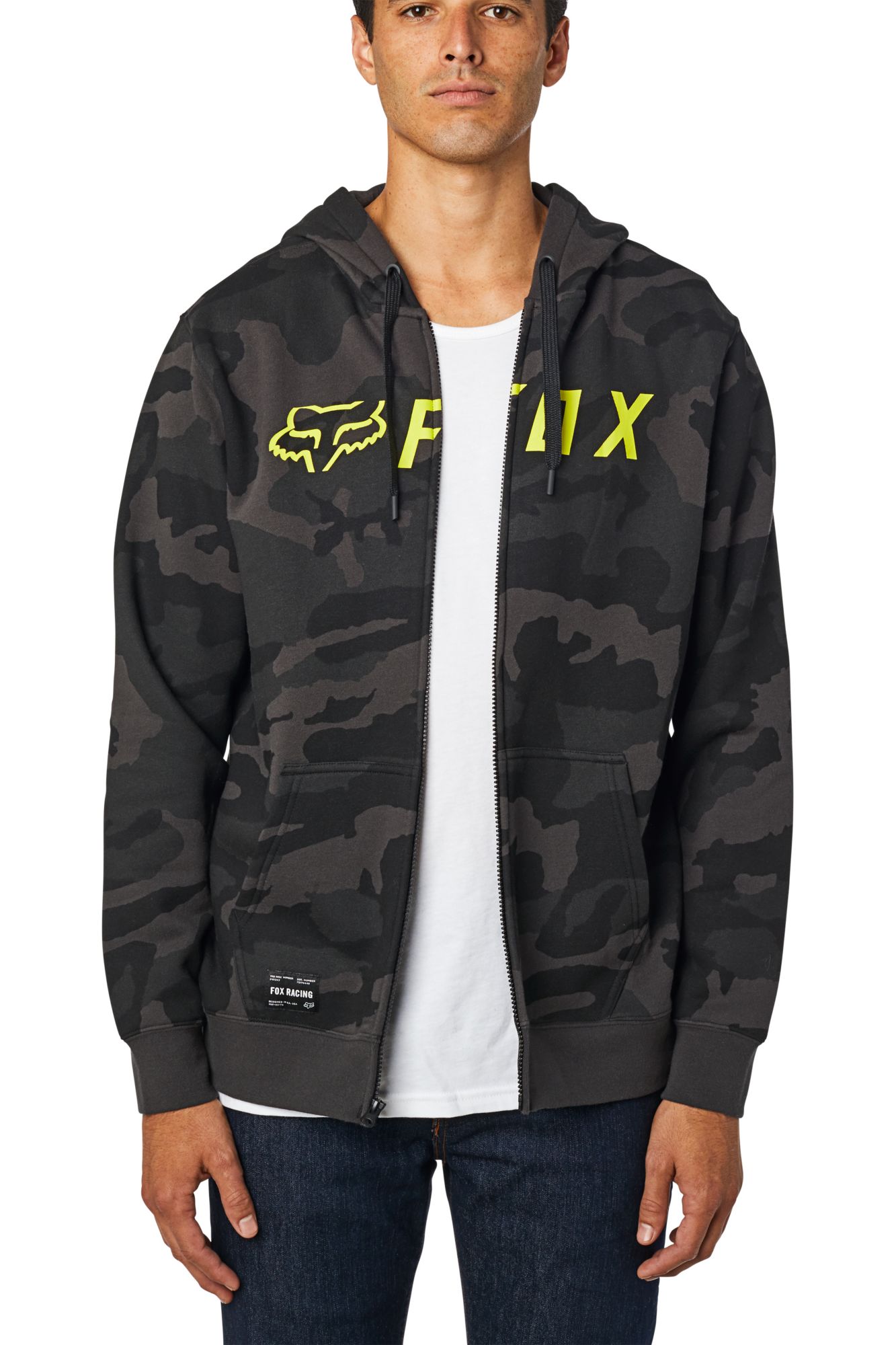 APEX CAMO ZIP FLEECE [BLK CAM] S
