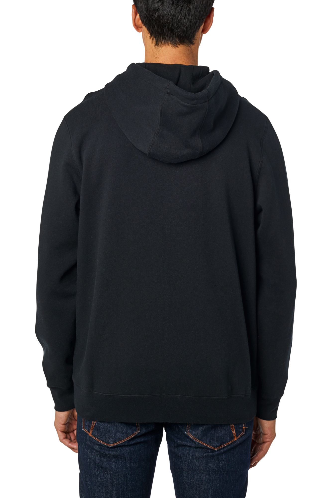 APEX ZIP FLEECE [BLK/WHT] S