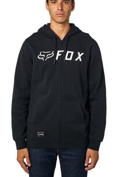 APEX ZIP FLEECE [BLK/WHT] S