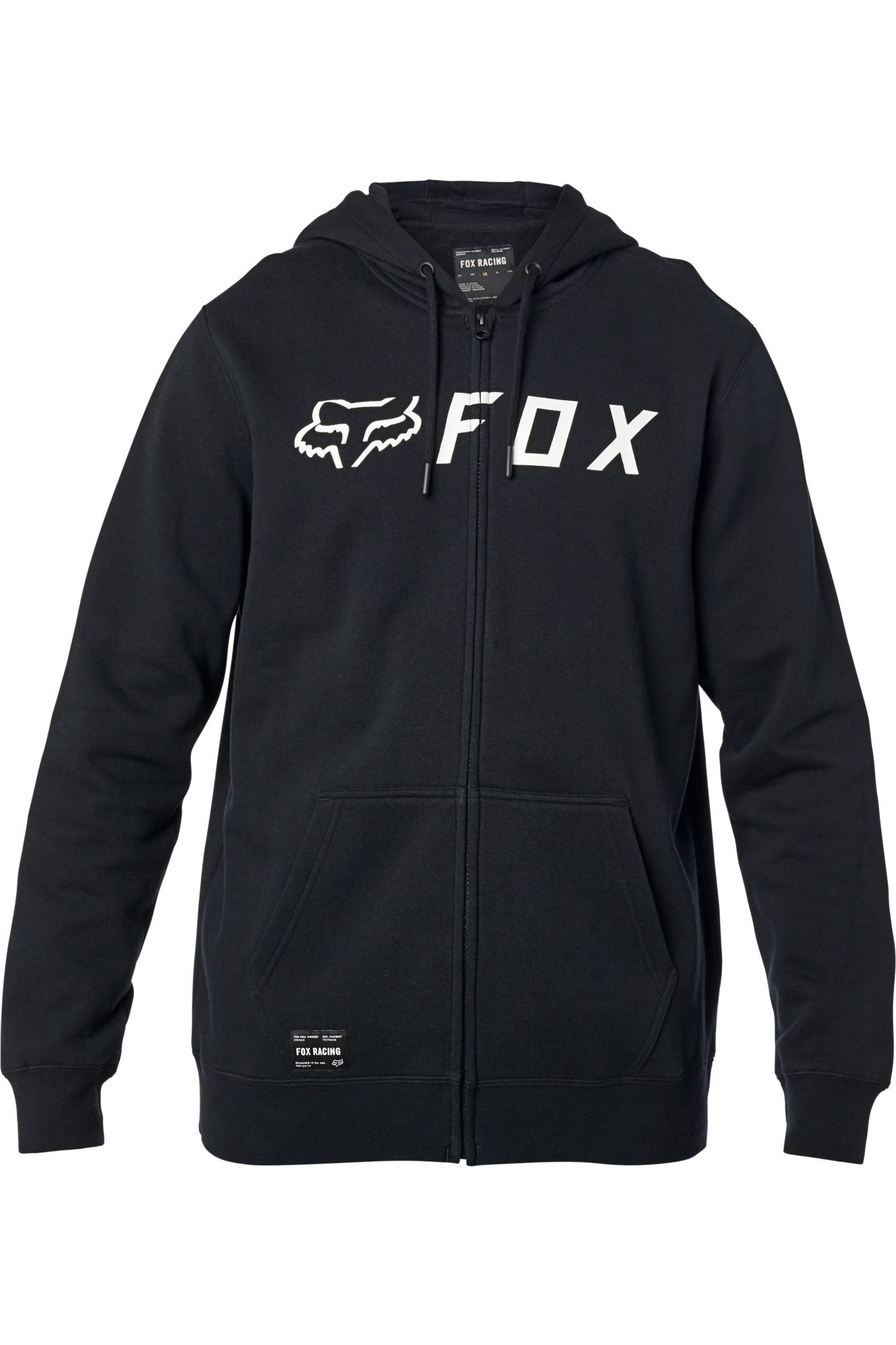 APEX ZIP FLEECE [BLK/WHT] S