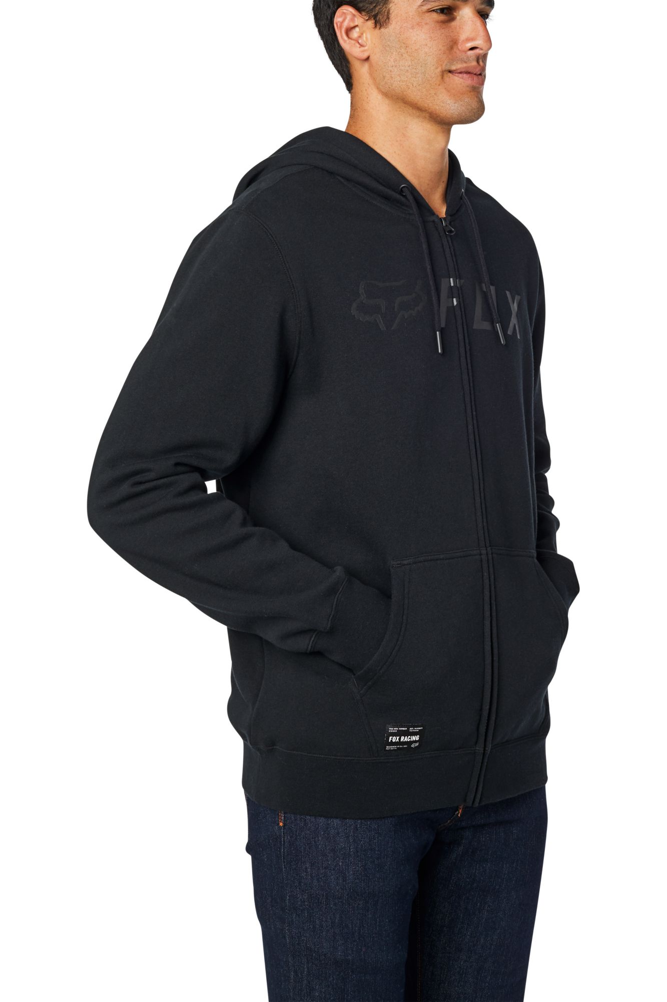 APEX ZIP FLEECE [BLK/BLK] S