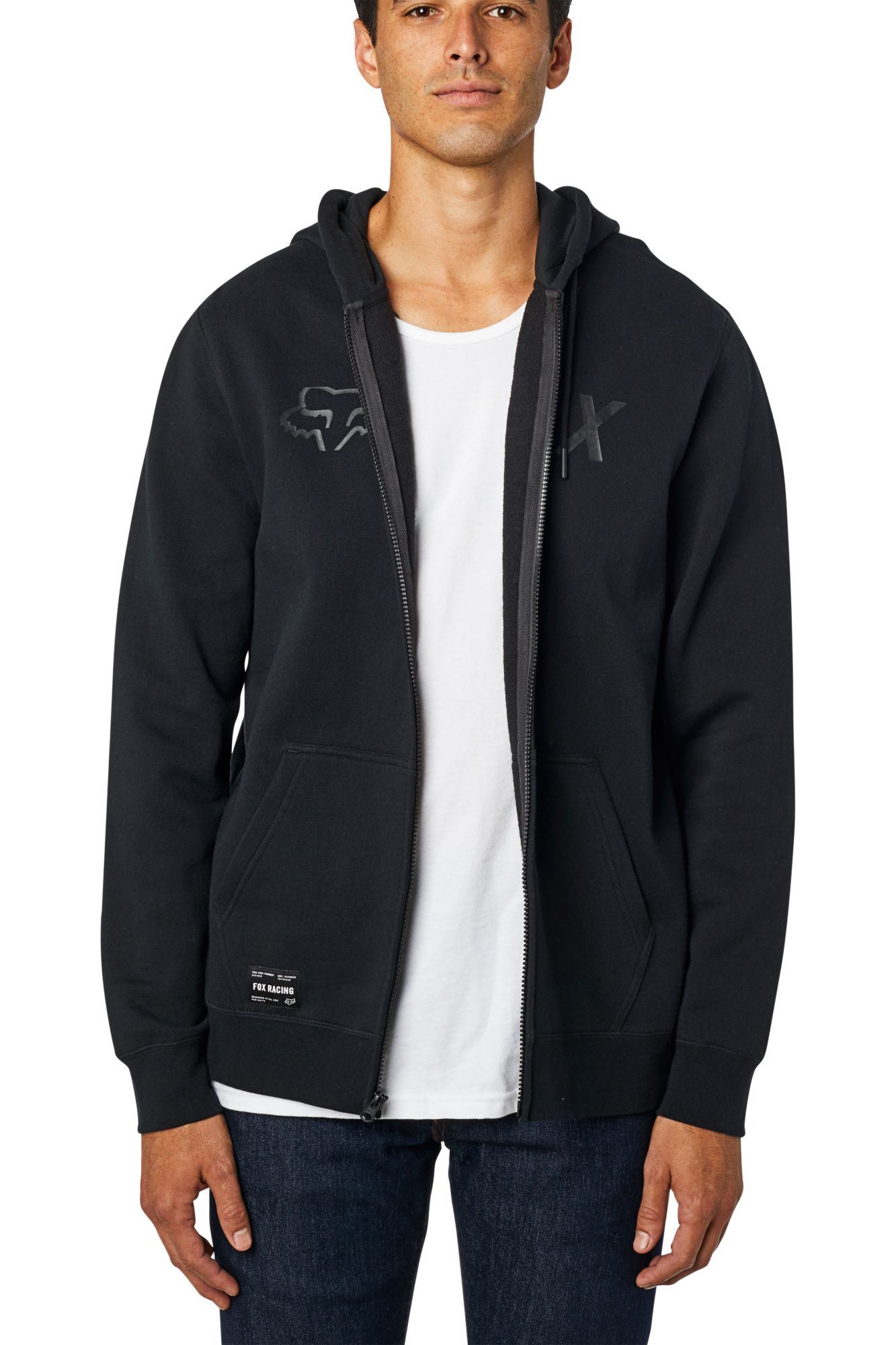 APEX ZIP FLEECE [BLK/BLK] S