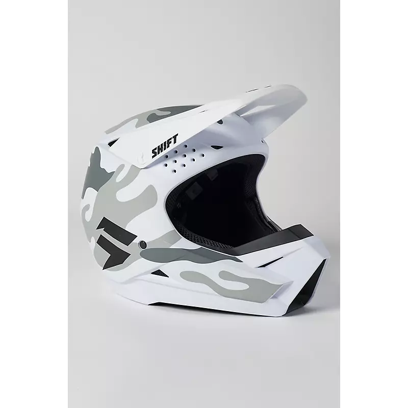 YOUTH WHITE LABEL CAMO HELMET 