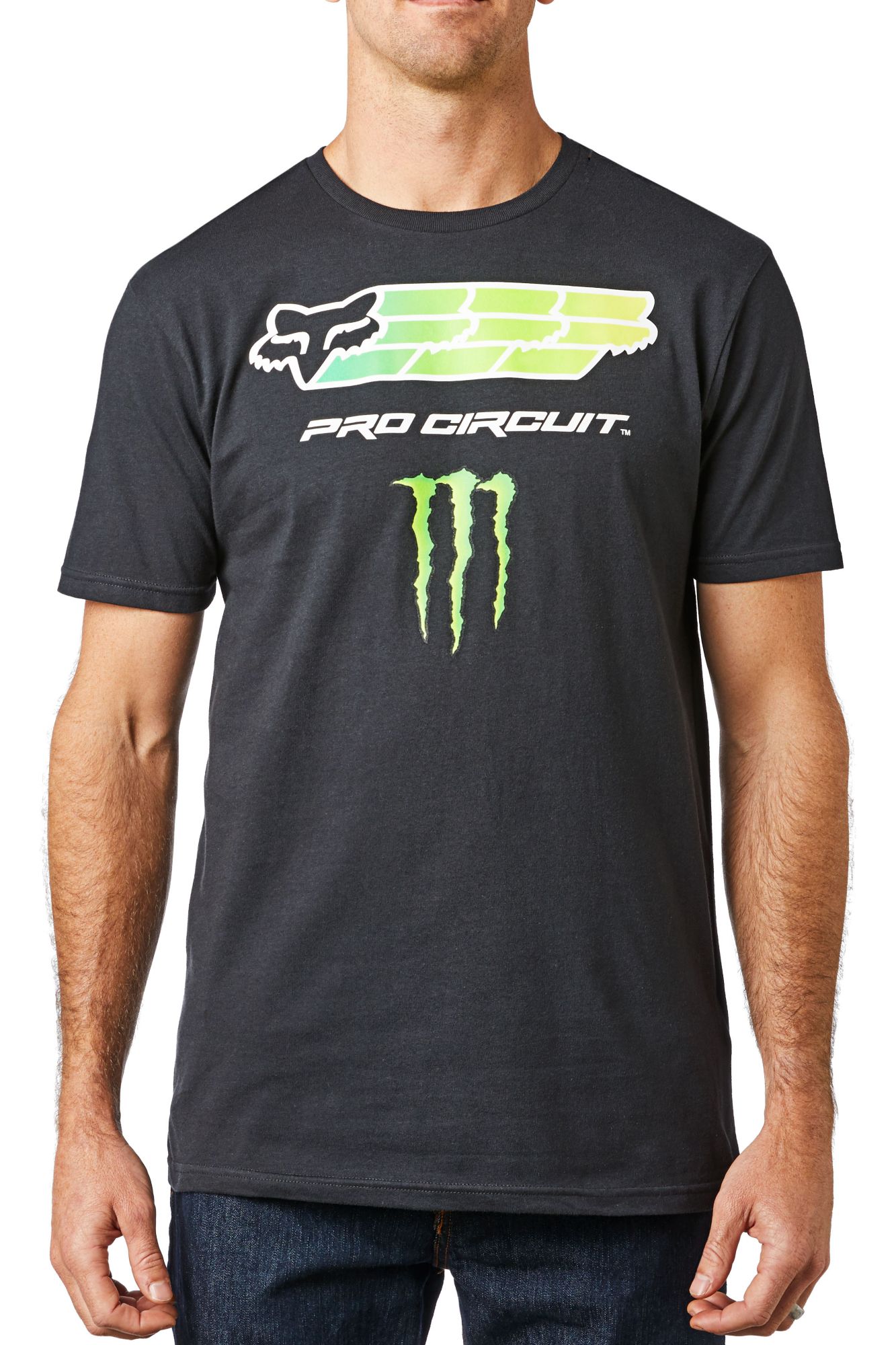 FOX MONSTER PC PREM TEE [BLK] S
