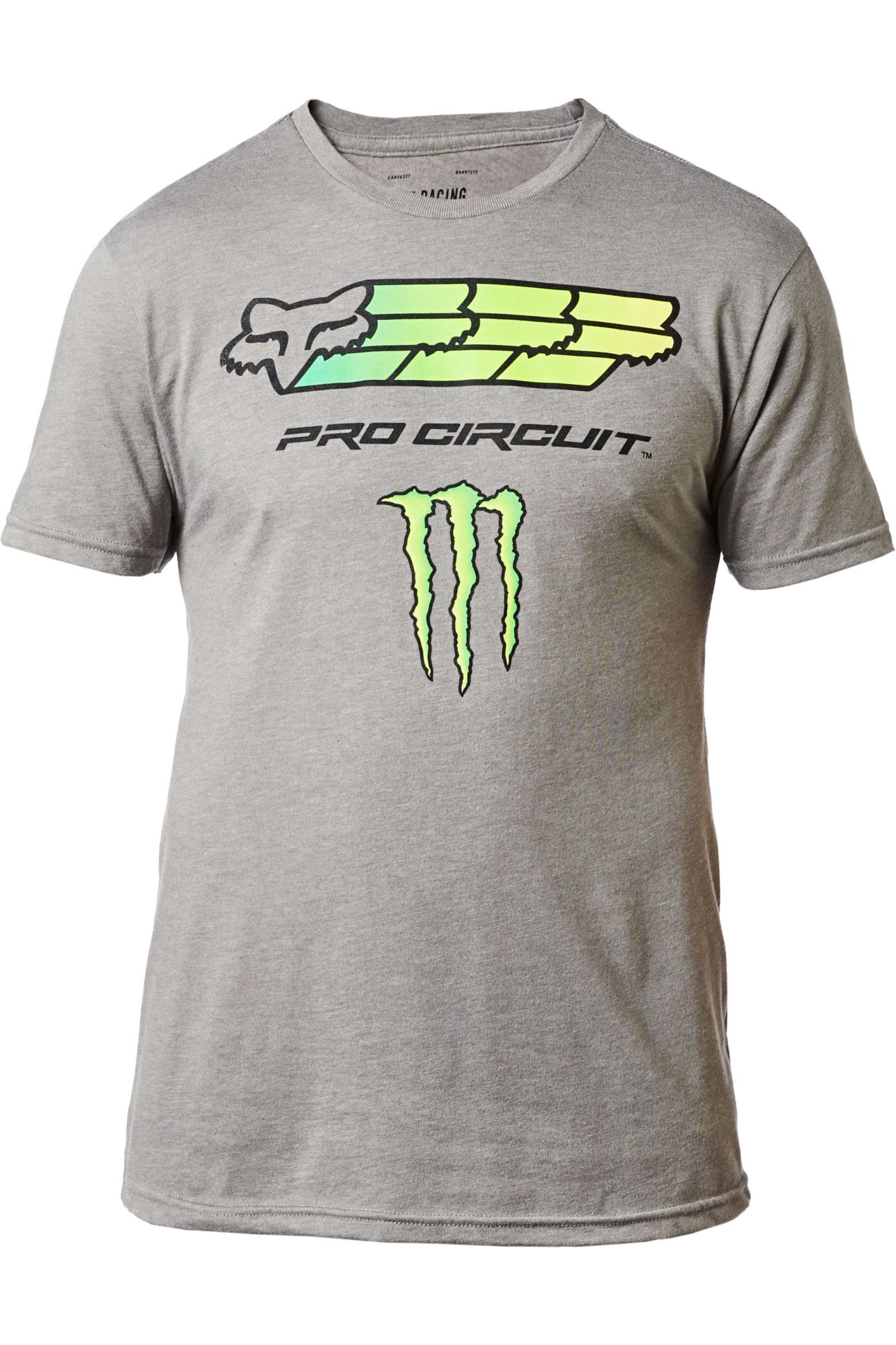 FOX MONSTER PC PREM TEE [HTR GRAPH] S