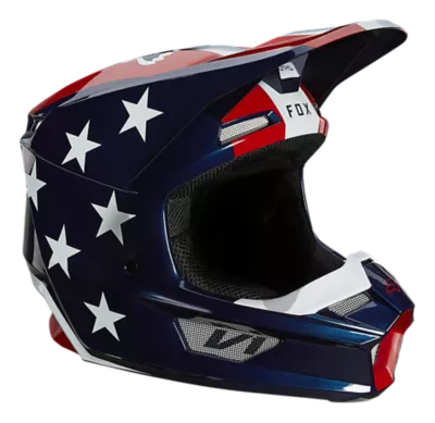 V1 ULTRA HELMET [WHT/RD/BLU] XS | Fox Racing®