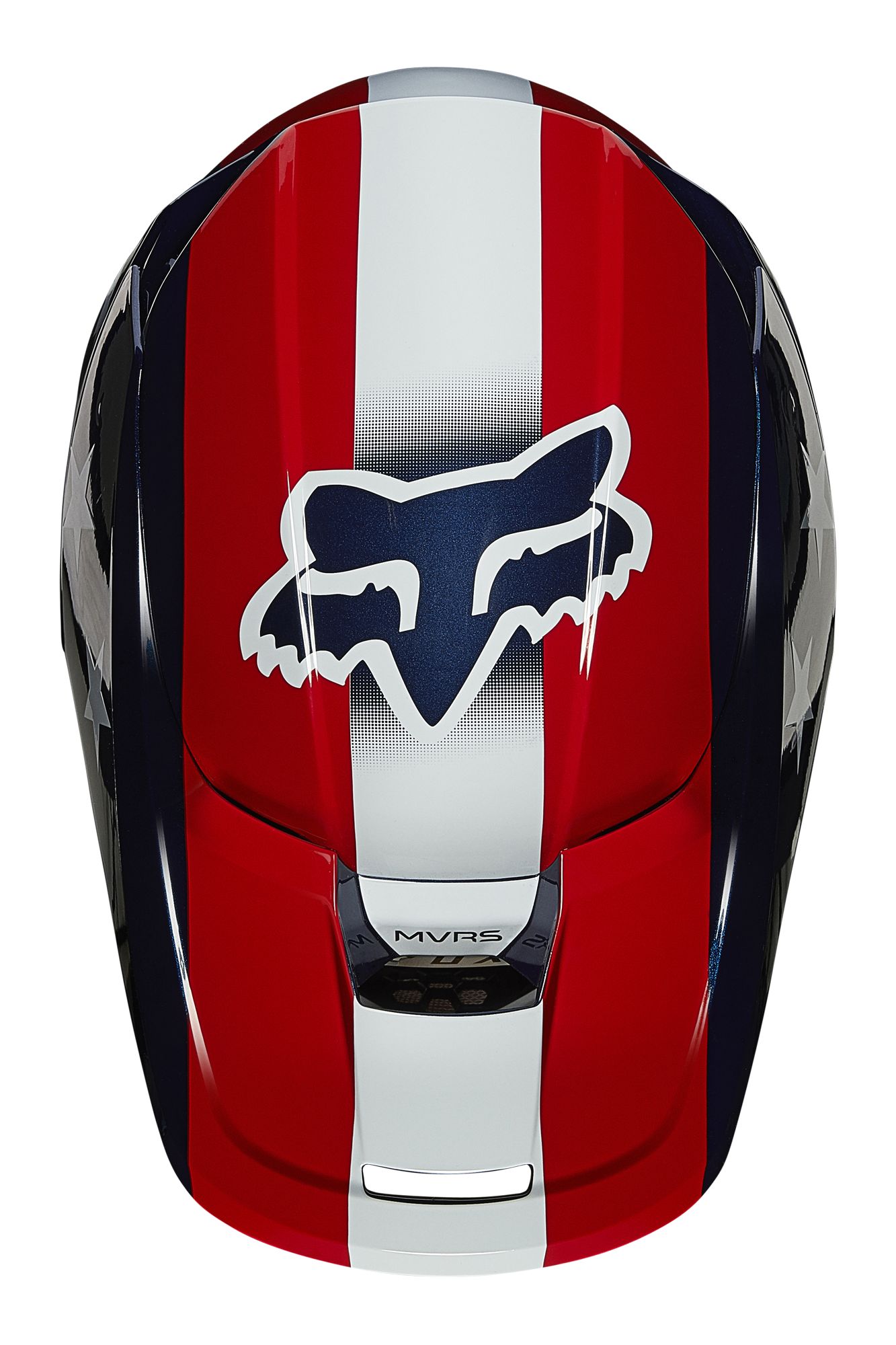 V1 ULTRA HELMET, ECE [WHT/RD/BLU] XS