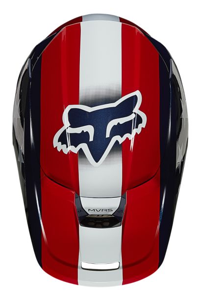 V1 ULTRA HELMET, ECE [WHT/RD/BLU] XS