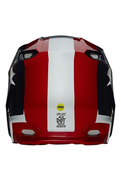 V1 ULTRA HELMET, ECE [WHT/RD/BLU] XS