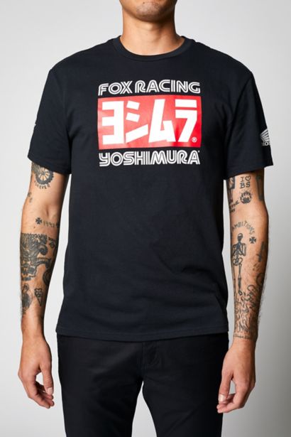 YOSHIMURA HONDA SS TEE [BLK] S