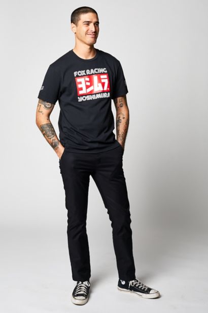 YOSHIMURA HONDA SS TEE [BLK] S
