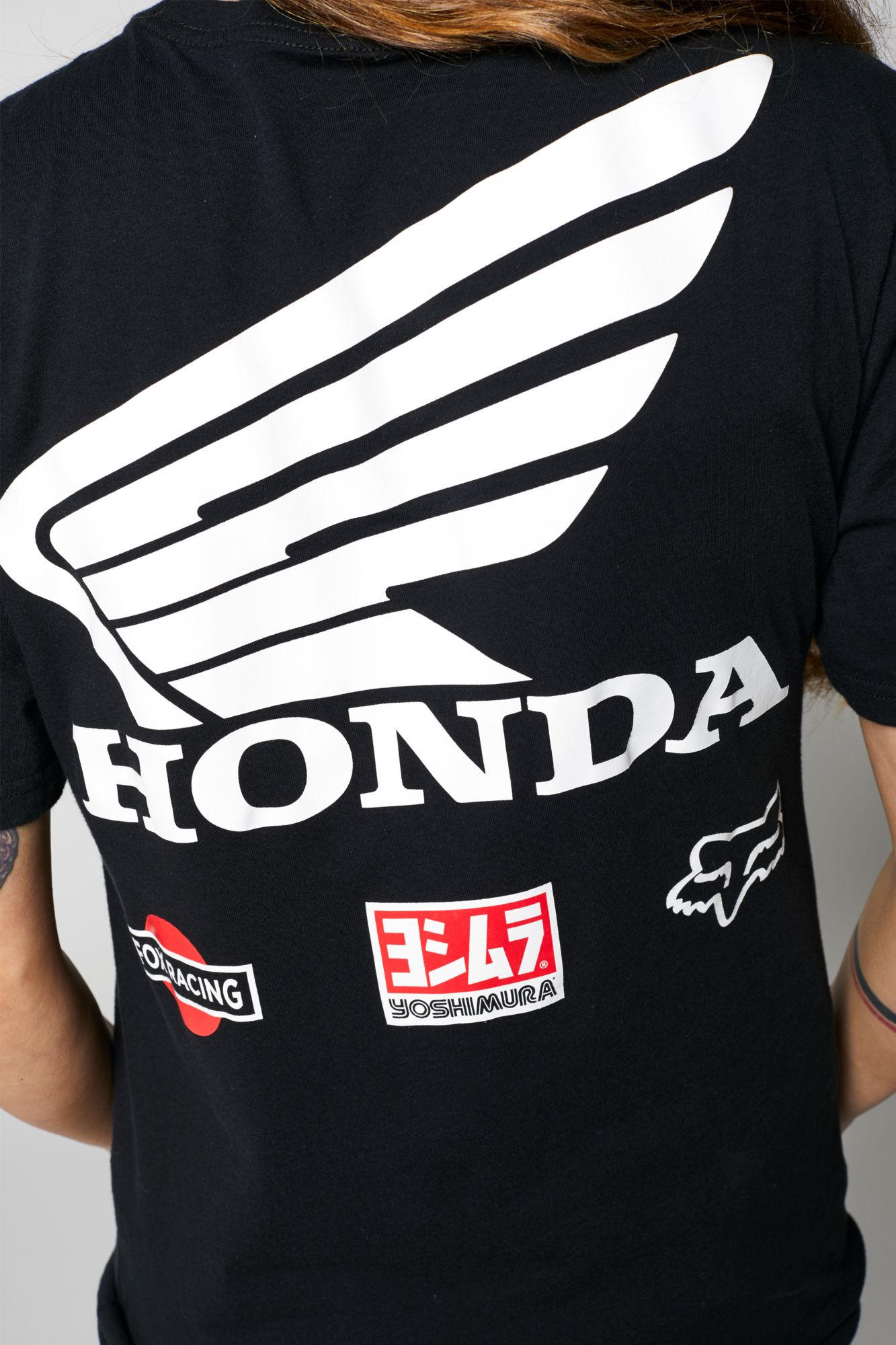 YOSHIMURA HONDA WING SS TEE [BLK] S