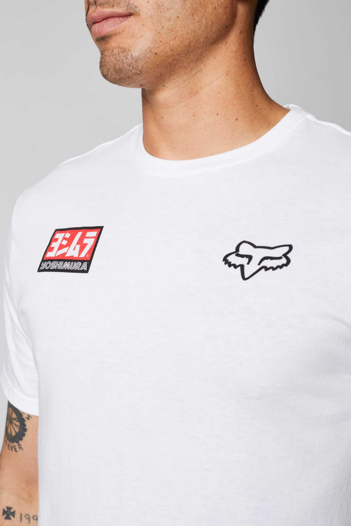 YOSHIMURA HONDA WING SS TEE [OPT WHT] S