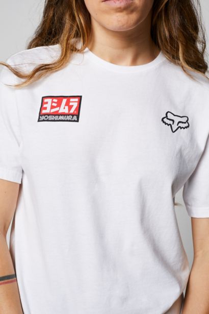 YOSHIMURA HONDA WING SS TEE [OPT WHT] S