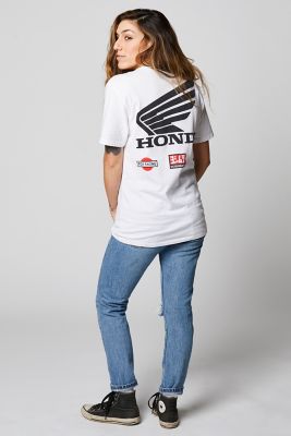 YOSHIMURA HONDA WING SS TEE [OPT WHT] S | Fox Racing - Reino Unido
