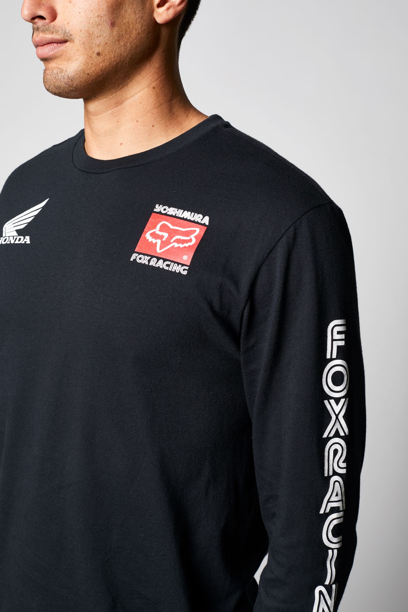 YOSHIMURA HONDA LS TEE [BLK] S