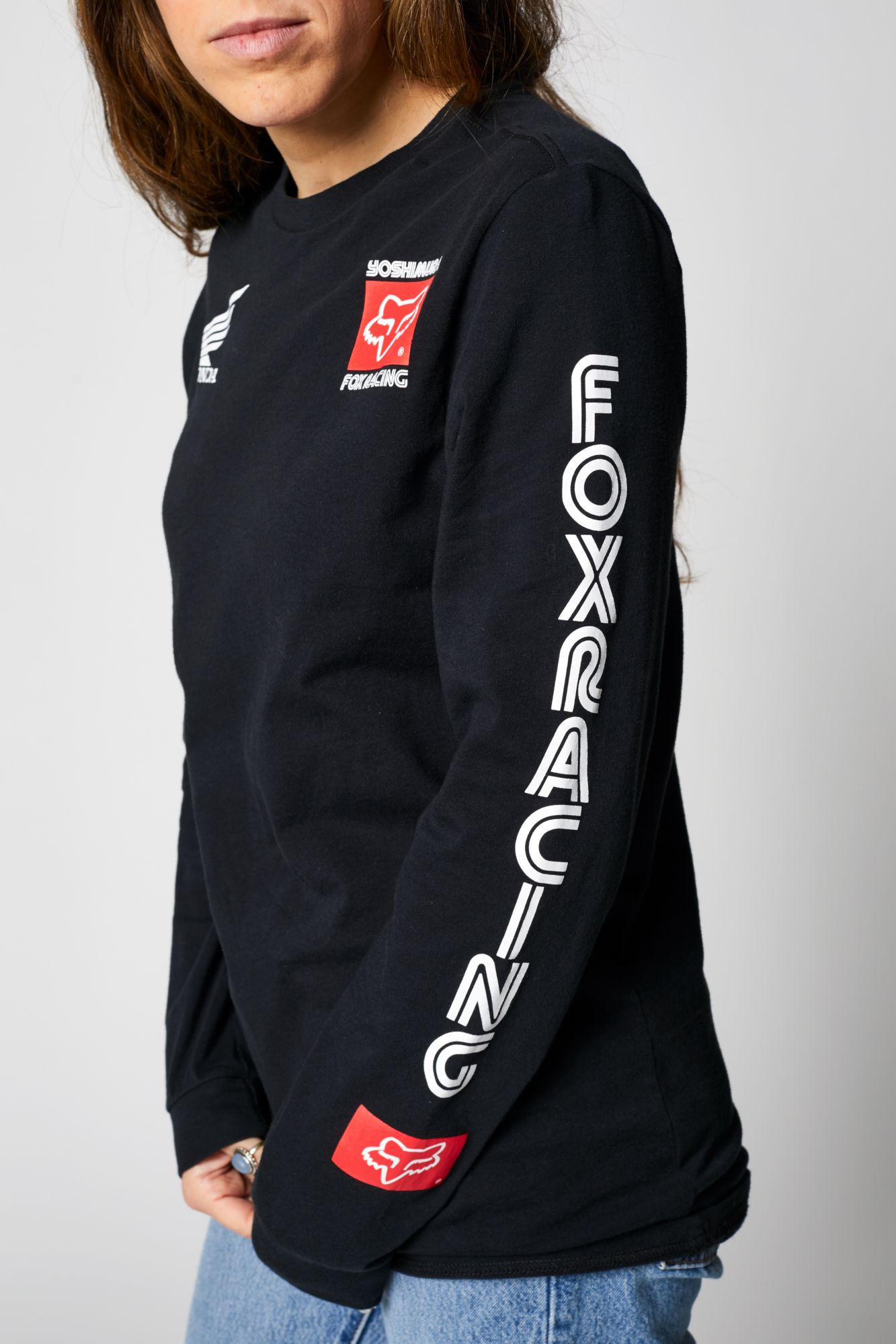 YOSHIMURA HONDA LS TEE [BLK] S