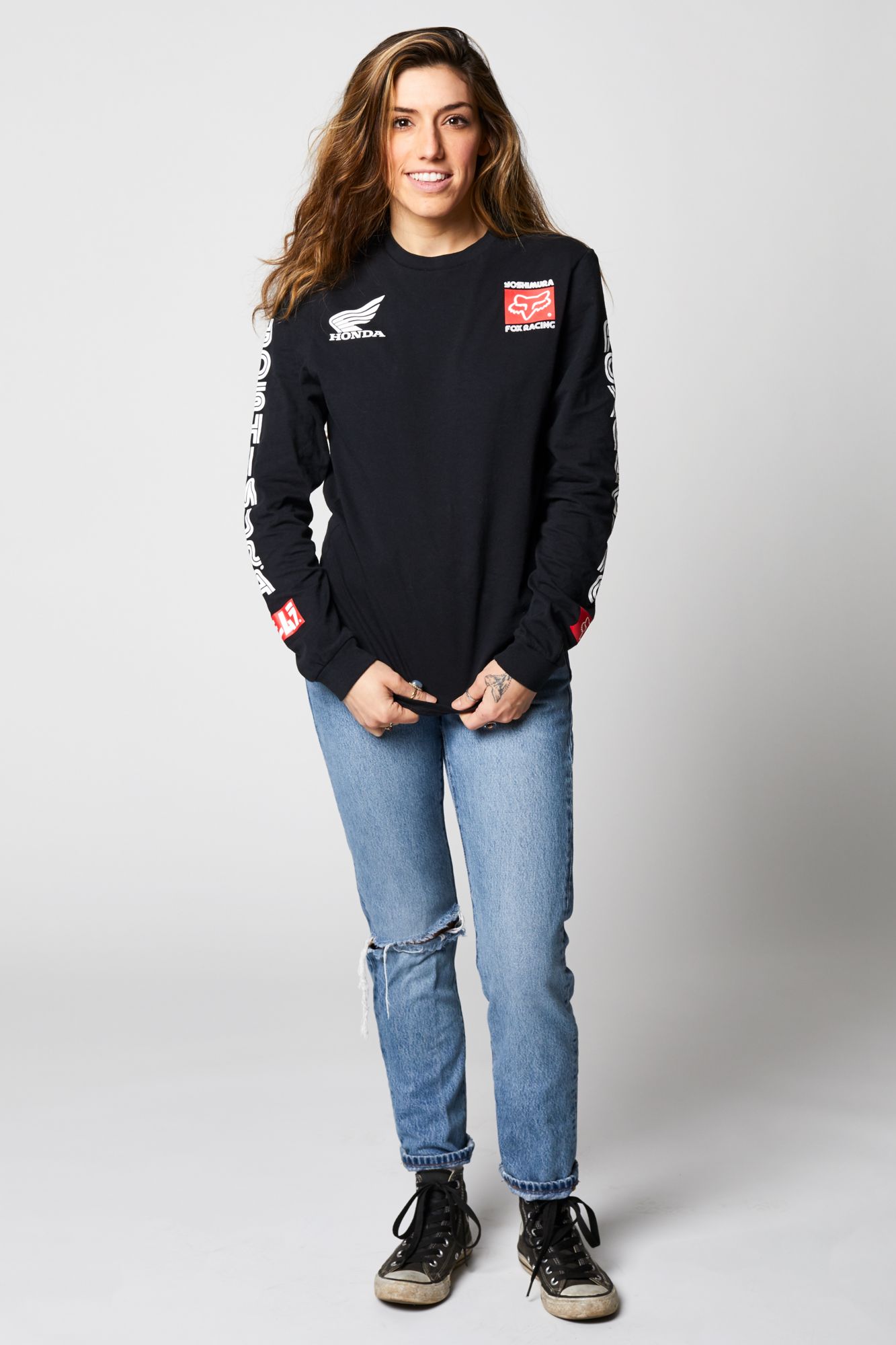 YOSHIMURA HONDA LS TEE [BLK] S