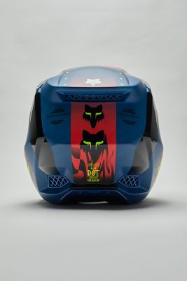 V3 RS MAWLR HELMET, ECE [DST BLU] S | Fox Racing - Belgi&euml